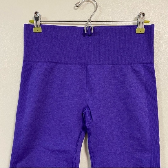 Lululemon Leggings Women’s Size 8 Purple Crop high rise Leggings - Picture 6 of 10